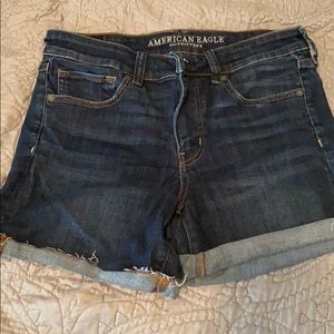 American Eagle midi shorts
